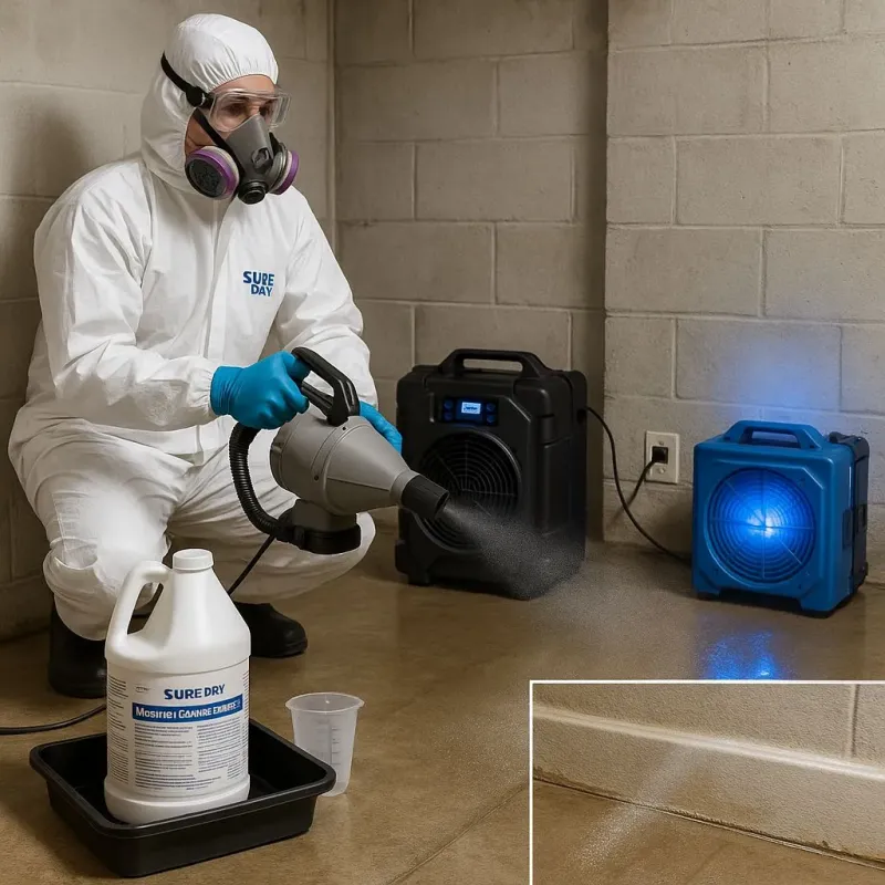 Sanitization and Odor Removal process in Lincoln Park, NJ